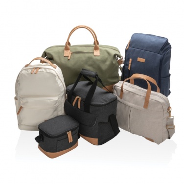 Logotrade corporate gift image of: Impact AWARE™ 16 oz. recycled canvas backpack