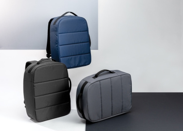 Logotrade promotional merchandise image of: Impact AWARE™ RPET anti-theft 15.6" laptop backpack