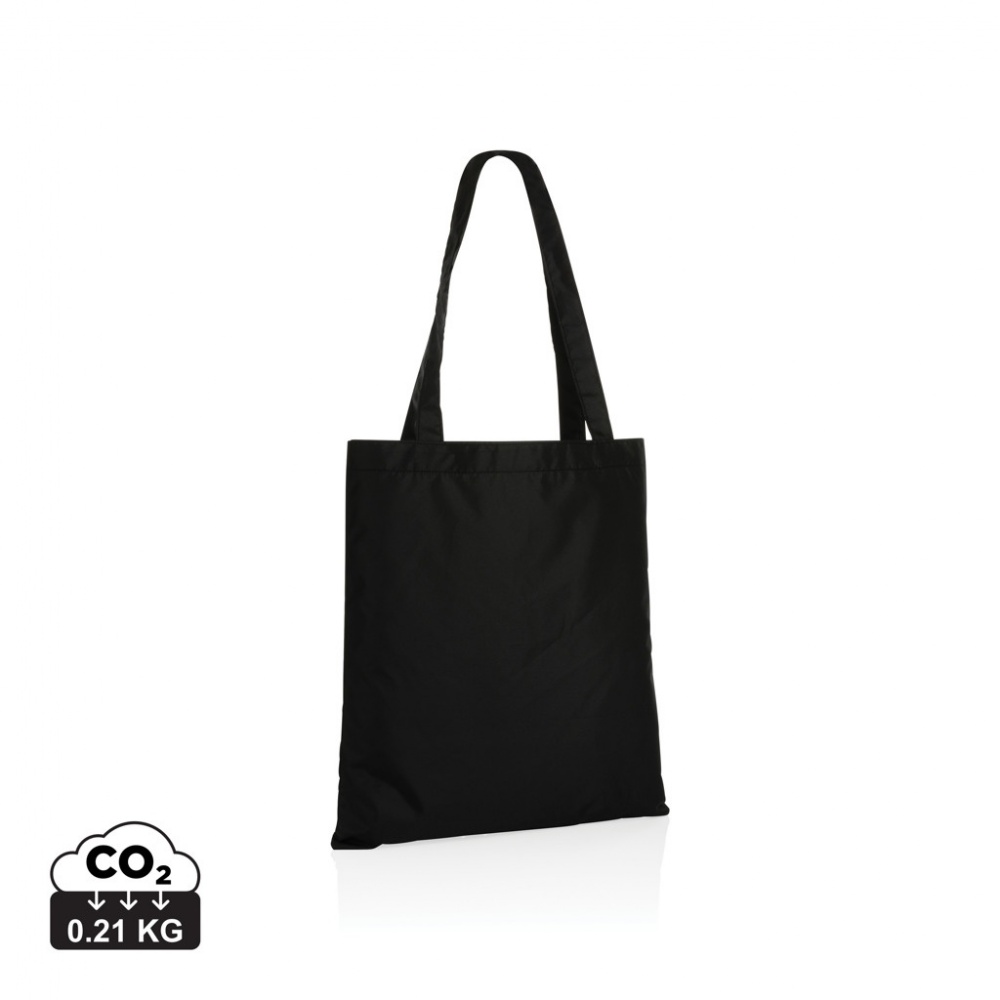 Logo trade business gifts image of: Impact AWARE™ RPET 190T tote bag