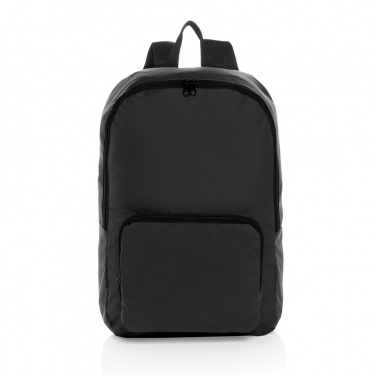 Logotrade promotional merchandise image of: Dillon AWARE™ RPET foldable classic backpack