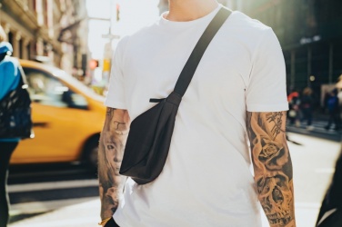 Logotrade corporate gift image of: Crescent AWARE™ RPET half moon sling bag