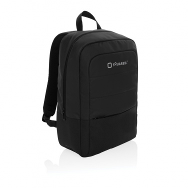 Logotrade business gift image of: Armond AWARE™ RPET 15.6 inch standard laptop backpack