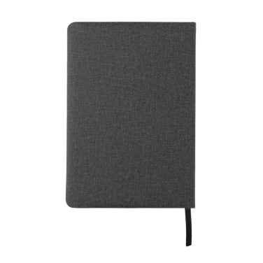 Logo trade corporate gift photo of: Deluxe A5 Notebook with phone pocket