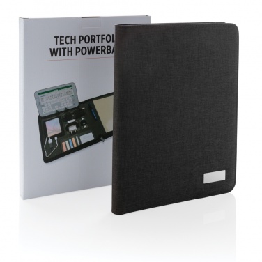 Logotrade promotional merchandise image of: Tech portfolio with powerbank