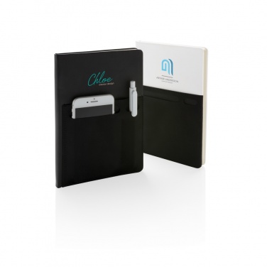 Logotrade corporate gift picture of: A5 Deluxe notebook with smart pockets