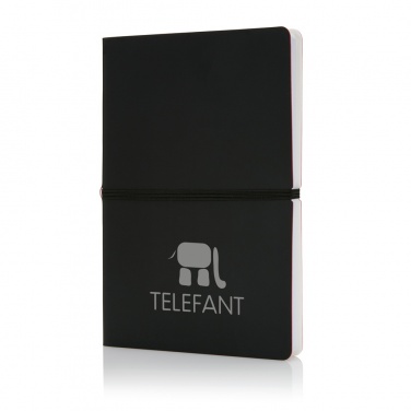 Logo trade advertising product photo of: Deluxe softcover A5 notebook