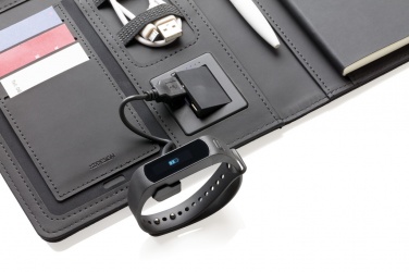 Logotrade business gift image of: Air 5W wireless charging notebook cover A5