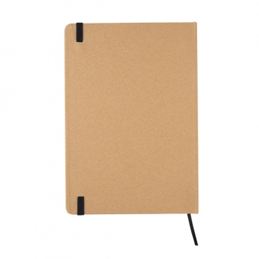 Logo trade promotional products image of: A5 kraft notebook