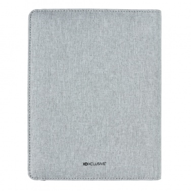 Logo trade advertising products picture of: Air 5W wireless charging notebook with 5000mAh powerbank