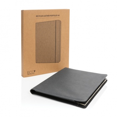 Logotrade promotional gift picture of: Recycled leather A4 portfolio