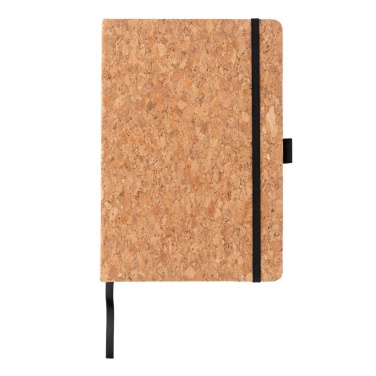 Logo trade promotional products picture of: Cork hardcover notebook A5