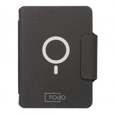 Logotrade promotional item image of: Artic Magnetic 10W wireless charging A5 notebook