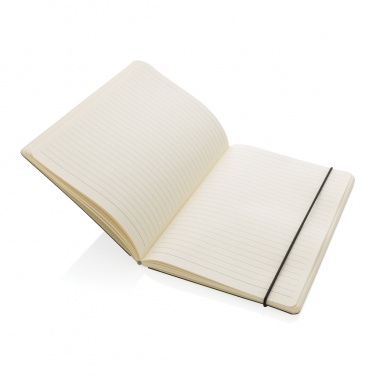 Logo trade advertising products image of: A5 deluxe kraft hardcover notebook