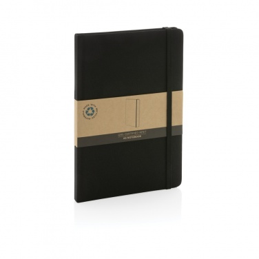 Logo trade promotional giveaway photo of: GRS certified RPET A5 notebook