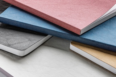 Logo trade promotional products picture of: Salton A5 GRS certified recycled paper notebook