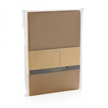 Logotrade promotional merchandise photo of: Salton A5 GRS certified recycled paper notebook