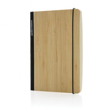 Logo trade corporate gift photo of: Scribe bamboo A5 Notebook