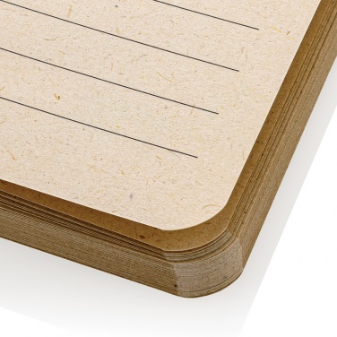 Logo trade advertising product photo of: Stylo Sugarcane paper A5 Notebook