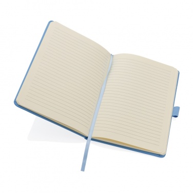 Logo trade promotional giveaways picture of: Sam A5 RCS certified bonded leather classic notebook
