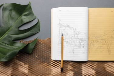 Logotrade advertising products photo of: Elowen A5 tree free notebook