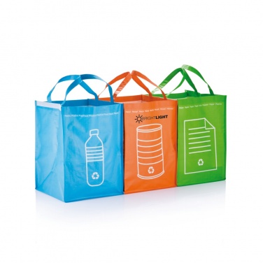 Logotrade promotional merchandise photo of: 3pcs recycle waste bags