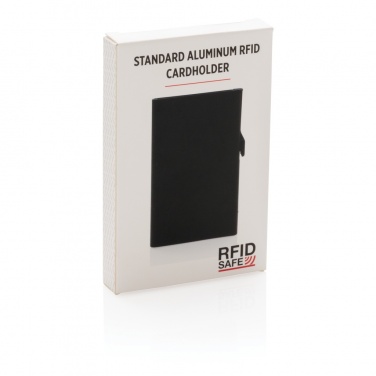 Logo trade promotional gift photo of: Standard aluminium RFID cardholder