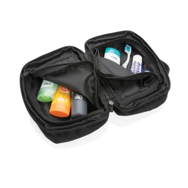 Logo trade promotional gift photo of: Swiss Peak AWARE™ RPET Voyager toiletry bag