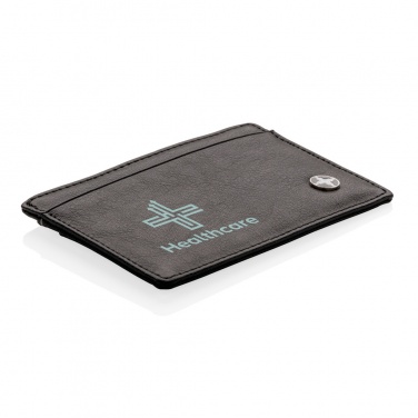 Logo trade advertising products image of: RFID anti-skimming card holder