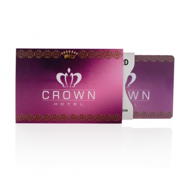 Logotrade advertising product picture of: Anti-skimming RFID shield card with active jamming chip