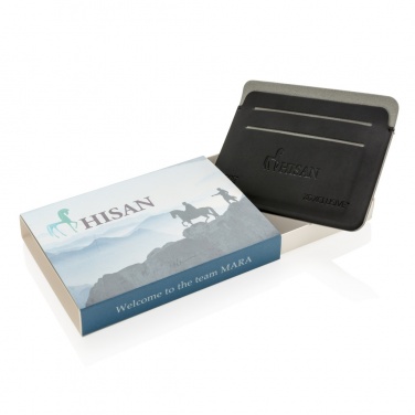 Logo trade promotional item photo of: Quebec RFID safe cardholder