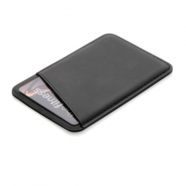 Logo trade promotional giveaways image of: Magnetic phone card holder
