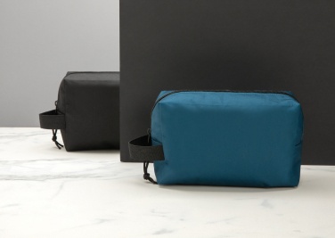 Logo trade corporate gifts image of: Impact AWARE™ basic RPET toiletry bag