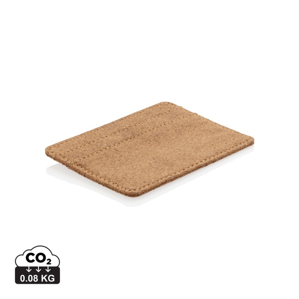 Logo trade promotional items image of: Cork secure RFID slim wallet