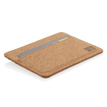 Logo trade promotional product photo of: Cork secure RFID slim wallet