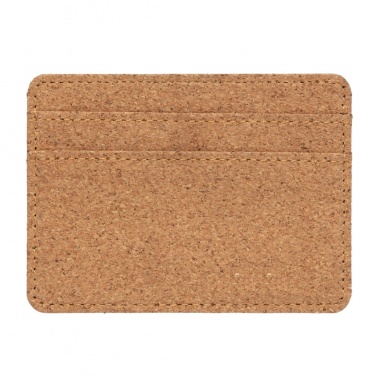 Logotrade promotional merchandise photo of: Cork secure RFID slim wallet