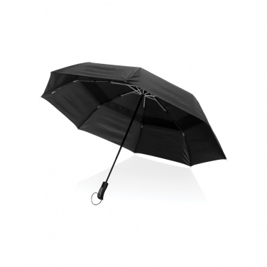 Logo trade promotional merchandise picture of: Swiss Peak Aware™ Tornado 27” pocket storm umbrella