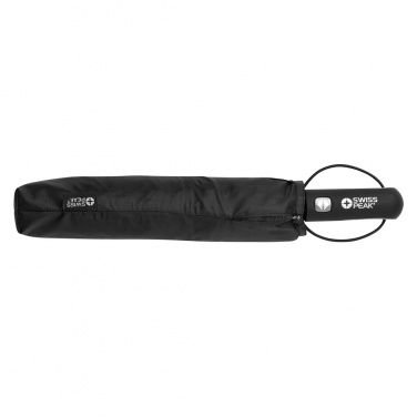 Logo trade promotional giveaways image of: Swiss Peak Aware™ Tornado 27” pocket storm umbrella