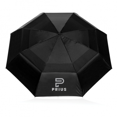 Logo trade promotional merchandise picture of: Swiss Peak Aware™ Tornado 27” pocket storm umbrella