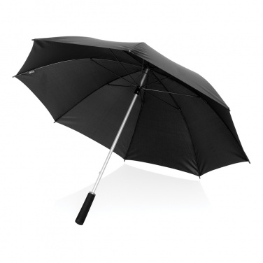 Logo trade promotional merchandise image of: Swiss Peak Aware™ Ultra-light manual 25” Alu umbrella