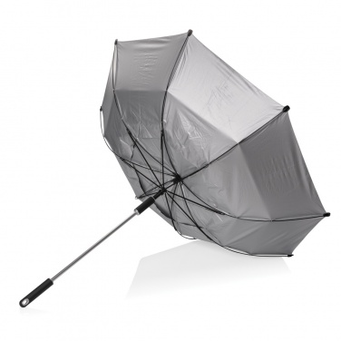 Logo trade promotional giveaways image of: AWARE™ 27' Hurricane storm umbrella