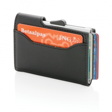 Logo trade promotional merchandise photo of: C-Secure RFID card holder & wallet