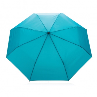 Logo trade promotional gifts image of: 20.5" Impact AWARE™ RPET 190T mini umbrella