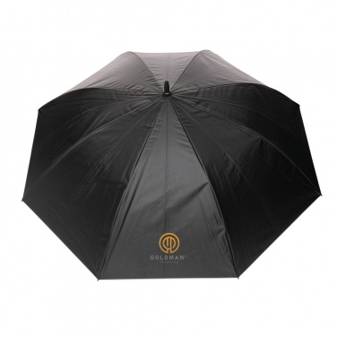 Logo trade corporate gifts image of: 27" Impact AWARE™ RPET 190T dual colour auto open umbrella