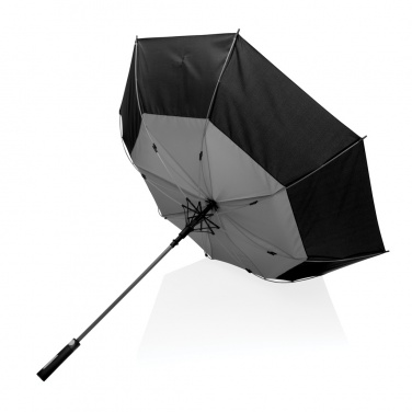 Logo trade promotional gifts picture of: 27" Impact AWARE™ RPET 190T auto open stormproof umbrella