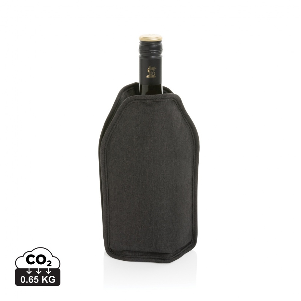 Logo trade promotional merchandise picture of: Vino AWARE™ RPET wine cooler sleeve