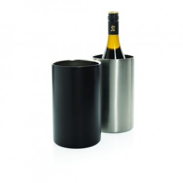Logo trade promotional items picture of: Vino RCS certified recycled stainless steel wine bucket
