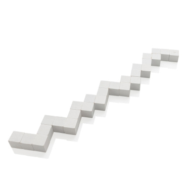 Logo trade promotional gifts picture of: Wooden brain game in canvas pouch