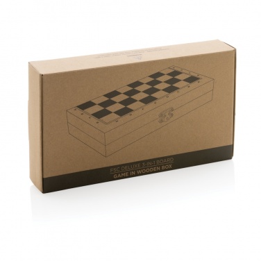 Logo trade advertising products picture of: Deluxe 3-in-1 boardgame in box