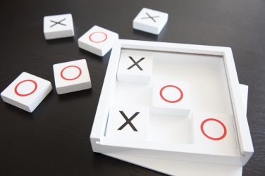Logo trade promotional merchandise image of: Deluxe Tic Tac Toe game