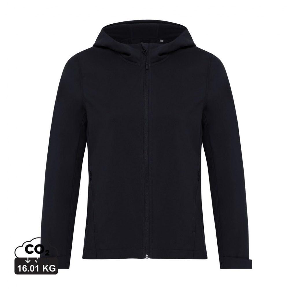 Logotrade advertising product image of: Iqoniq Makalu women recycled polyester soft shell jacket